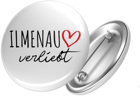 Huuraa Button Ilmenau verliebt Geschenk