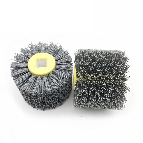 Spazzola Abrasiva in Nylon, Spazzole in nylon con filo abrasivo Uso apto para smerigliatrice angolare P80 Ruota lucidante Uso apto para sbavatura Uso apto para mobili in legno