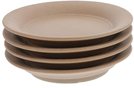 BESPORTBLE 4piezas Palet De Madera Brasileña Bandeja para Maceta De Cerámica Base para Macetas Bandeja De Goteo para Plantas Platillo para Suculentas Recoger Agua De Bonsái