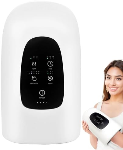 Squeltth Palm Pal - Heated Pressure Finger Relaxer, Hand Joint Sucker Device | Thermal Compression Wrist Lift, Electret Hand Massage Instrument