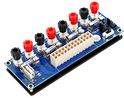 Veemoon ATX Netzteilplatine für Desktop Pcs 20-poliger Ausgangsanschluss PCB Leiterplatte Leicht zu Installieren Hohe Zuverlässigkeit