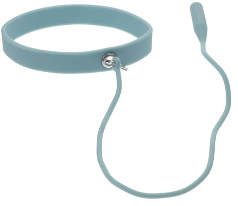Ciieeo Supporto in Silicone per Pinzette per Estensione Sopracciglia, Braccialetto da Polso Blu, Flessibile, Pratico e Comodo per Applicazioni Professionali