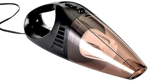 BESPORTBLE Aspirateur de Voiture 12v Nettoyeur de Poussière de Voiture sans Fil 100w Abs PP Noir Nettoyage Humide et Sec Bac Transparent