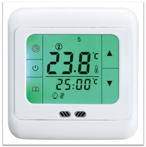 Jws - Termostato de Ambiente Digital con Pantalla táctil 16 Ampere [Importado de Alemania]
