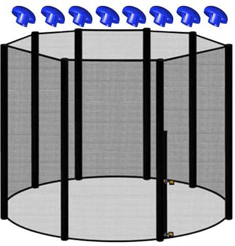 Trampolin Ersatznetz Sicherheitsnetz Trampolinersatznetz Ø 244 | 305 | 366 | 396 | 427 cm Ersatznetz Netz Ersatznetz Fangnetz