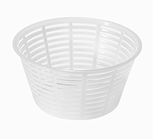 Molde de Queso 0,5 kg – Cestillo para Ricotta, Mascarpone, Capri, Rabiola, Molde de Plástico para Queso