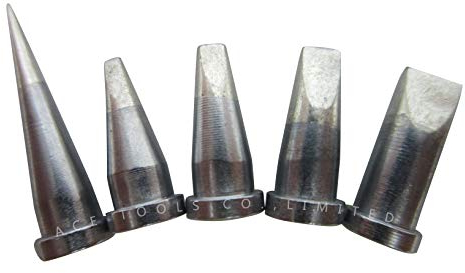 5 PCS LT Replacement Soldering Tips for WP80 WSP80 WSFP8 WD1000 WD2000 WSD81 WS81 WSF81D8 WS81D5 Solder Iron Handle Tip, LTS/A/B/C/D