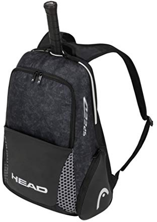 HEAD Mochila Djokovic Negro Blanco