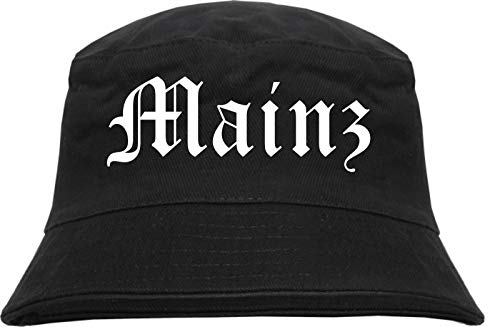 HB_Druck Mainz Fischerhut - Bucket Hat S/M Schwarz