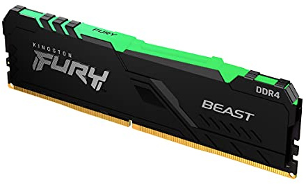 Kingston FURY Beast RGB 32GB 3600MT/s DDR4 CL18 Memoria para Ordenadores de sobremesa Módulo único KF436C18BBA/32