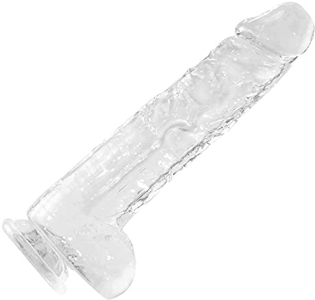 Consolador grande, consolador suave de 24,5 CM con ventosa fuerte, consolador clásico perfecto de gran tamaño, juguete sexual para mujeres, hombres