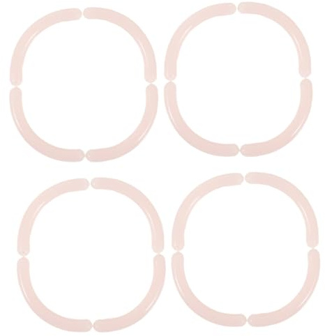 Wimpernzangenkissen Nachfüllpackung 16 Stück Silikongummi Rosa | Weiche Ersatzpads, Waschbar und Leicht Austauschbar, Passend für Beauty Zubehör und Tägliche Anwendung