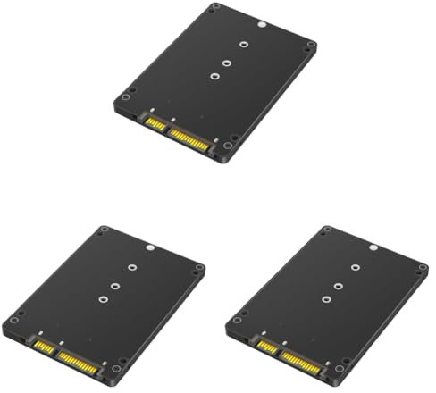 LYEAA M.2 SSD Adaptador Caja Externa Convierte la Llave B en una Caja de Disco Duro SATA III de 2,5 Pulgadas