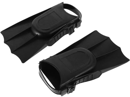 Schwimmflossen Größe 25-30, 1 Paar, Eva PVC, Schwarz
