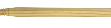 SHIRENOCK Wooden Broom Handle Threaded 4' x 15/16 (1200mm x 23mm), Width (mm) 23mm, 1 in a Pack.