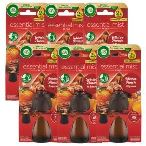 Air Wick Nachfüllpackung für Aroma Diffusor - Winter Punch & Spices 6x20ml