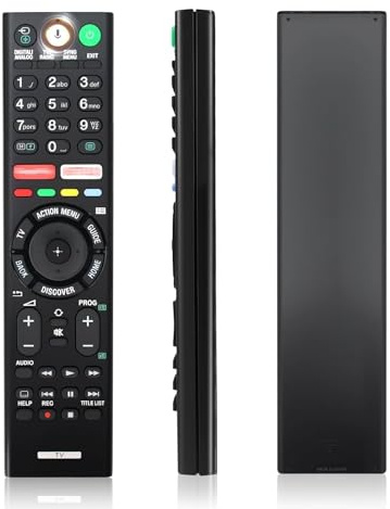 Ersättning för S0ny fjärrkontroll, röstfjärrkontroll med Bluetooth kompatibel med alla 4K UHD LED LCD HD Smart TV-apparater