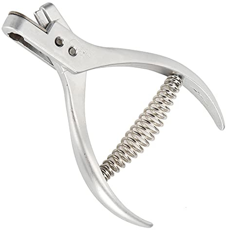 Vistreck Pinza per Punzonatura - Strumento Manuale a Forma di U in Acciaio Inossidabile per il Controllo dei Biglietti e Progetti Artigianali