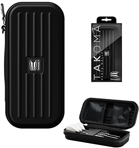 Target Darts Schwarz Takoma Regular Darts Case - Holds x 1 Satz Darts Brieftasche