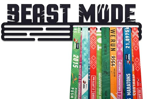 United Medals Beast Mode Medaillenhalter Stahl | Medaillen Aufhänger | Medal Hanger Holder Display Rack