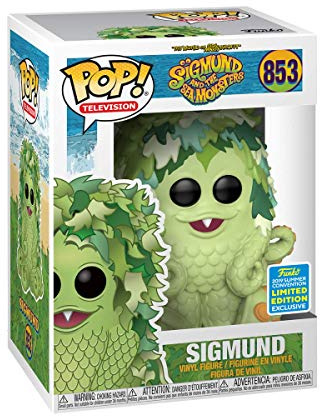 Funko Sigmund and The Sea Monsters 2019 Summer Convention Exclusive Limited Edition Vinyl POP #853