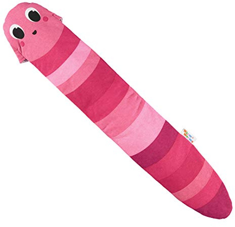 Warm Worms by YUYU: The Original, Award Winning Long Hot Water Bottle. 75cm Long/Up to 6 Hours of Warmth. Biodegradable, Natural Rubber Bottle, Eco, 2-Year Warranty (Pippa the Warm Worm, Pink)