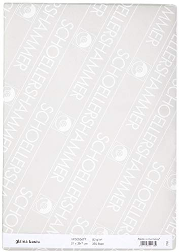 Schoellershammer Glama Basic Transparentpapier, A4, 80 g/m², 250 Blatt