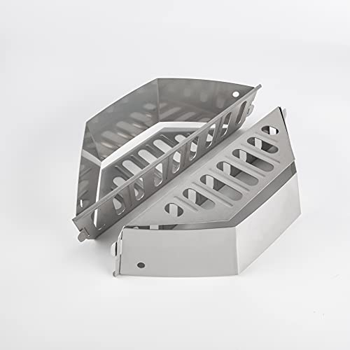 LOKHING 7403 Panier à charbon de bois pour barbecue Weber 57 cm, Weber One Touch et Master Touch, porte-charbon Char-Basket Accessoires de barbecue