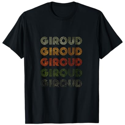 Love Heart Giroud Thé Grunge Vintage Noir Giroud T-Shirt