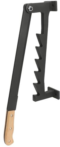 Wall Mounted Kindling Splitter, High Carbon Steel Firewood Splitter, Manual Log Splitter Wedge Heavy Duty Wood Splitter for Home Fireplace Camping, Firewood Kindling Cutter