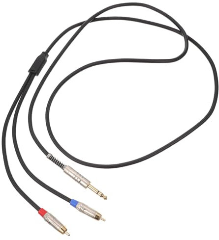 Veemoon 1pezzi Cavo Audio Convertitore Pratico Da Cavo Per Amplificatori e Mixer Leggero e Facile Da Trasportare Per Attrezzature Audio