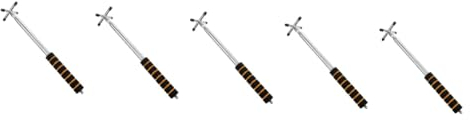 Milisten 5 Stück Wiederverwendbarer Queue Pool Stick Halter Pool Stick Rest Billardtischzubehör Pool Zubehör Billard Ausrüstung Pool Stick Brücke Billard Brücke Pool Stab Rest