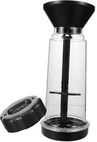 OFFSCH Flour Sieve Mixing Cup Baking Sifter Fine Mesh Semi-Automatic Flour Powder Sifter for Biscuits Cake Sugar Powder