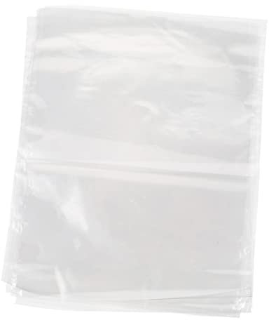 Hohopeti 200 Stück Pof Schrumpfbeutel Klar 8x15cm Schrumpffolie Verpackungstaschen Verpackungsfolie Für Haushalt Flaschen Kosmetik