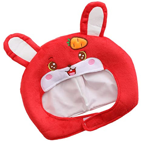 TOYANDONA Osterhasen Hut Mit Plüsch Ohren Lustiges Kostüm Zubehör Für Karneval Foto Requisiten Und Ostern Wärmend Und Kreativ Für Familienfeiern Und Partys