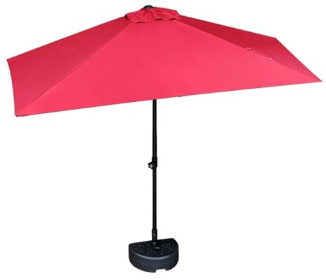 Parasol Balcon de Table, de Marché, Parasol Plage Petit Auvent for Balcon, Terrasse, Jardin, Cour, Hauteur Réglable