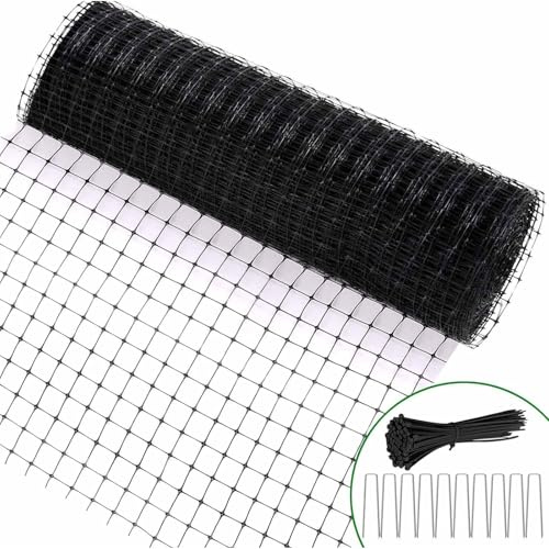 Filet Protection Oiseaux 2,1x 30m - Filets pour Jardin Renforcé avec 50 Attaches - Protection Réutilisable Contre Oiseaux, Cerfs, Insectes pour Potager, Arbres Fruitiers & Arbustes à Baies