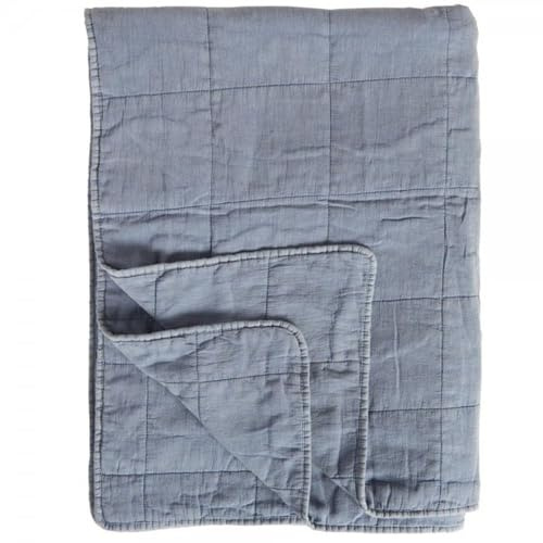 IB Laursen Klassischer Quilt blau B: 130 L: 180