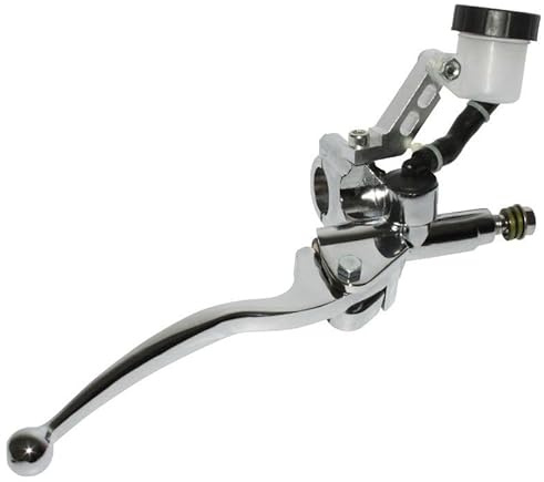cyclingcolors leva pompa freno moto scooter ciclomotore universale anteriore cromata Cilindro Maestro