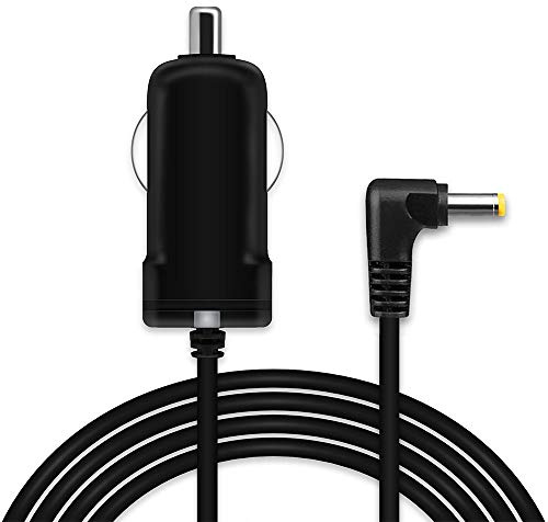 subtel® KFZ Ladegerät 1.4m 1000mA kompatibel mit Tomtom GO 910 710 700 300 Rider v1 Regional Rider 2nd Edition One Europe 5V 4.0mm x 1.7mm Ladekabel KFZ Netzteil Autolader 24V 12V Stecker Auto