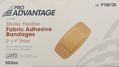 Pro Advantage Band-Aids - Fabric 2x4 - Box of 50