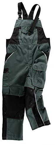 beb Arbeits-Latzhose INFLAME - spruce green/schwarz - Größe: 110