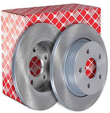 Febi bilstein 39689 – Juego de discos de freno (ruedas traseras, 2 unidades)