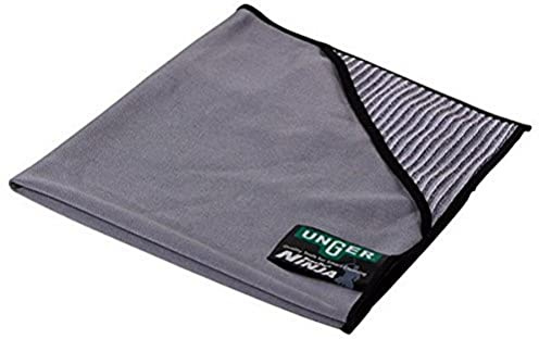 Unger Ninja Microwipe (55 x 55 cm, zum Reinigen von Fenster und Spiegel, Microfasertuch, Mikrofasertuch) MN55H