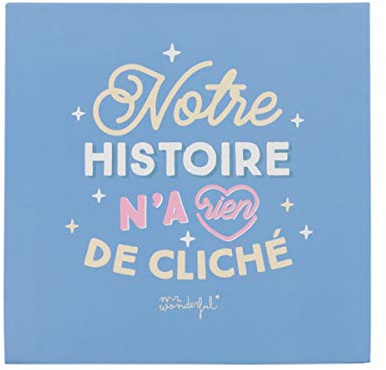 Mr. Wonderful - Caja con álbum de fotos - Momentos que pertenecen a nosotros