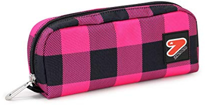 Seven SJ GANG STYLE JAM GANG Portapenne Bambine e Ragazze, Rosa, 22 x 8,5 x 5 cm
