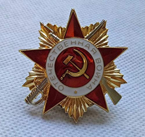 WLTY 1. Klasse Orden des Großen Vaterländischen Krieges UDSSR Sowjetunion Russische Militärmedaille WW2 Rote Armee Kopie