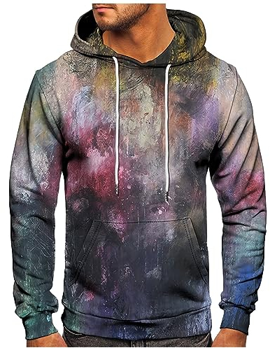 Sweatshirt Herren Herren Hemd Langarm Sport Tshirts Herren Poloshirt Herren Langarmshirts Für Herren Geschenk Für Männer Cardigan Herren Pullover & Strickjacken Für Herren Sweatjacke（4-Blue,XL）