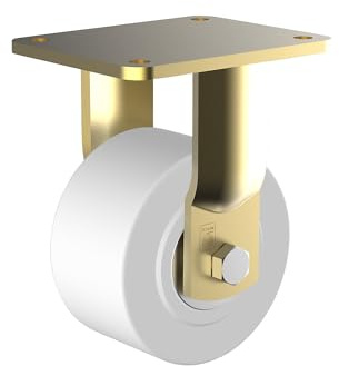 Wicke | Ruota in poliammide | corpo in acciaio | saldato | Ø x larghezza ruote 125 x 55 mm | rotella a supporto fisso