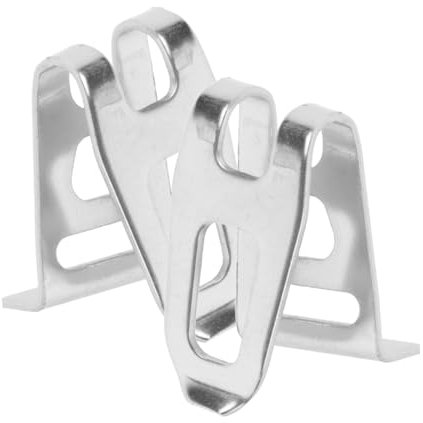 Gadpiparty 2pcs Heavy Duty Belt Clip Hook for Drill Driver Stainless Steel Tool Holder for Easy Access Practical Electric Tool Waist Buckle for Efficient Organization